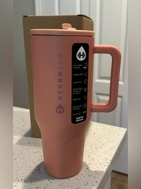 HydroJug Dahlia 40 oz traveler tumbler